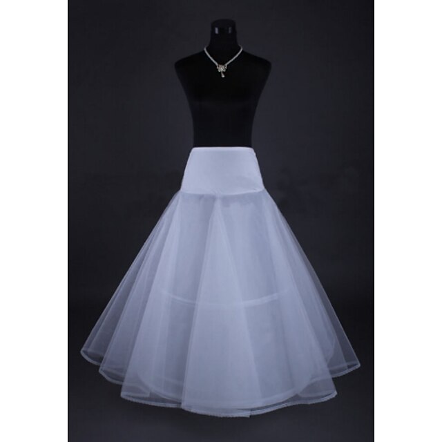  Wedding / Special Occasion / Party / Evening Slips Tulle Tea-Length A-Line Slip / Classic & Timeless with