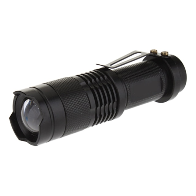  TD331 LED Taschenlampen Zoomable- 240 lm LED Cree® XR-E Q5 1 Sender 3 Beleuchtungsmodus Zoomable- einstellbarer Fokus Für den täglichen Einsatz / Aluminium-Legierung