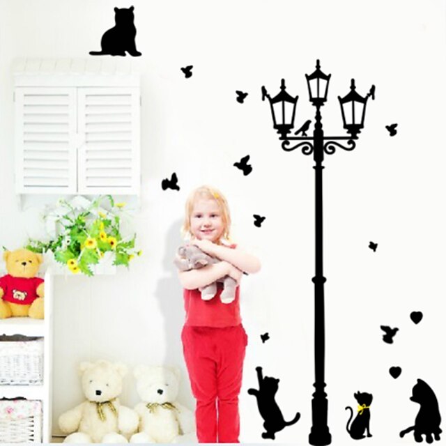  Landscape Animals Architecture Cartoon Wall Stickers Plane Wall Stickers Decorative Wall Stickers, Vinyl Home Decoration Wall Decal Wall
