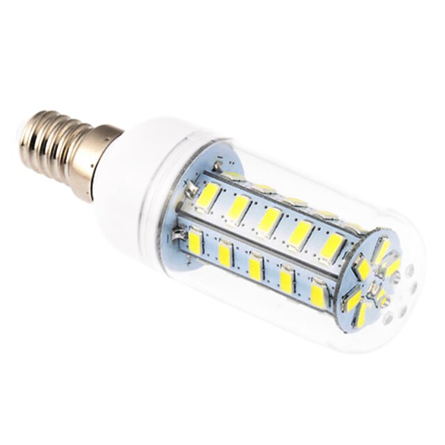  YWXLight® E14 6W 36LED 5730SMD 500-600lm LED Corn Light Cool White LED Bulb Light Home Energy Saving Light AC 220-240V
