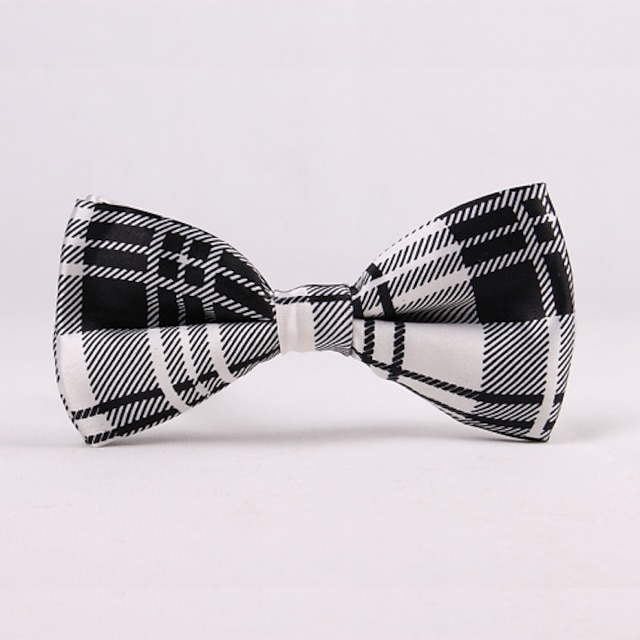  Men's Party/Evening Wedding Formal The Scottish Plaid Bow Tie