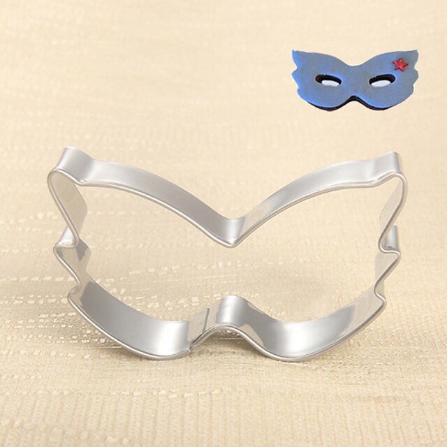  Mask Cookie Cutter Halloween Costume Ball Party Biscuit Bread Mold Stainless Steel DIY Baking Tools