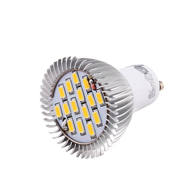  YouOKLight Focos LED 700 lm GU10 MR16 15 Cuentas LED SMD 5630 Decorativa Blanco Cálido Blanco Fresco 100-240 V 220-240 V 85-265 V / 1 pieza