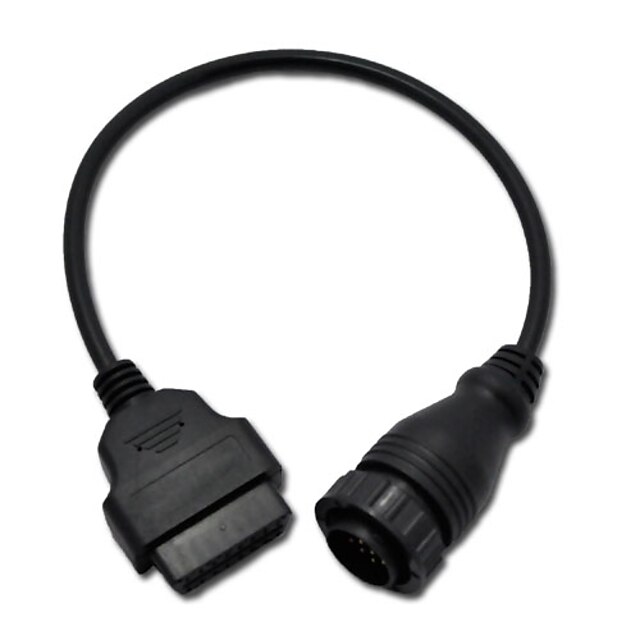  14Pin Male  OBDII to 16Pin Female  Adaptor Interface for Benz