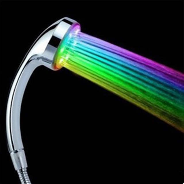  Contemporary Shower Only LED Single Handle One Hole Painting, Shower Faucet