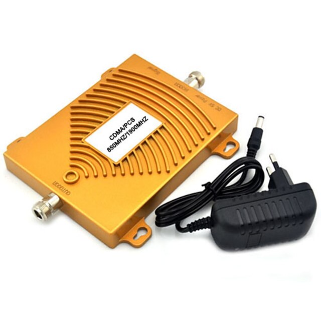  CDMA 850Mhz & PCS 1900MHz Dual Band Mobile Phone Signal Booster , PCS CDMA Signal Booster + Power