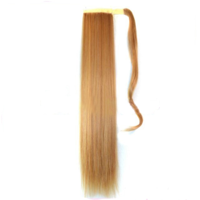  Mikroring Haar-Verlängerung Anderen Glänzend Synthetische Haare Haarstück Haar-Verlängerung Glatt 1.8 Meter Halloween / Party / Gold / Gerade