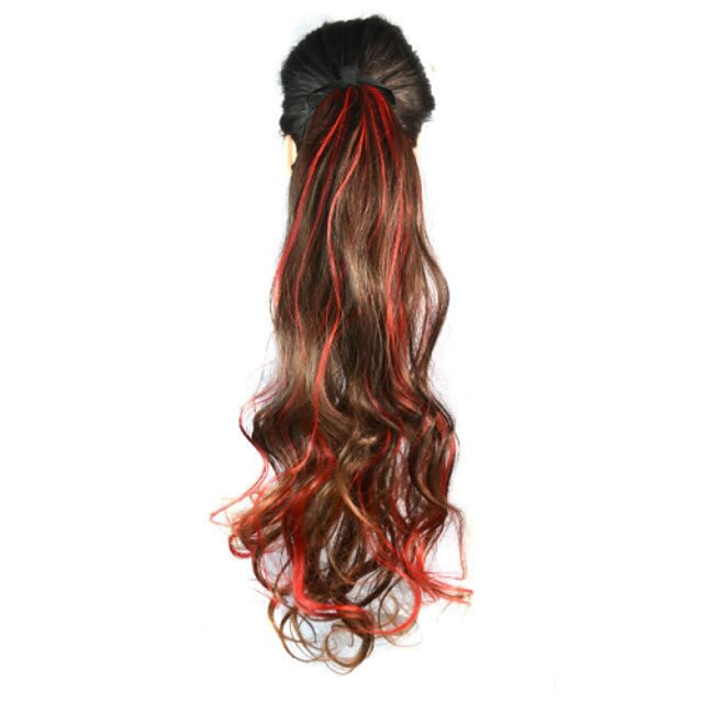  Mikroring Haar-Verlängerung Anderen Eisstockschießen Synthetische Haare Haarstück Haar-Verlängerung Wellen 1.8 Meter Halloween / Party