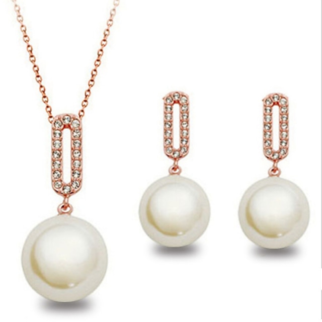  moderních Girl Dámská móda roztomilé cute šperky obleky (náhrdelník a náušnice)