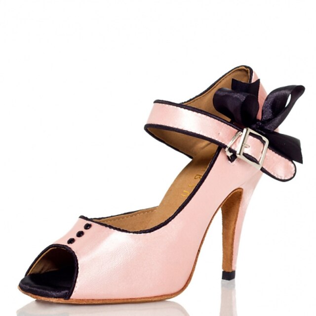  Женская обувь - Бархатная отделка - Номера Настраиваемый (Розовый/Цвет слоновой кости) - Сальса