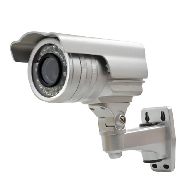  1/3 pulgada ccd 1000tvl cámara a prueba de agua bullet zoom cámara de vigilancia para la seguridad en el hogar