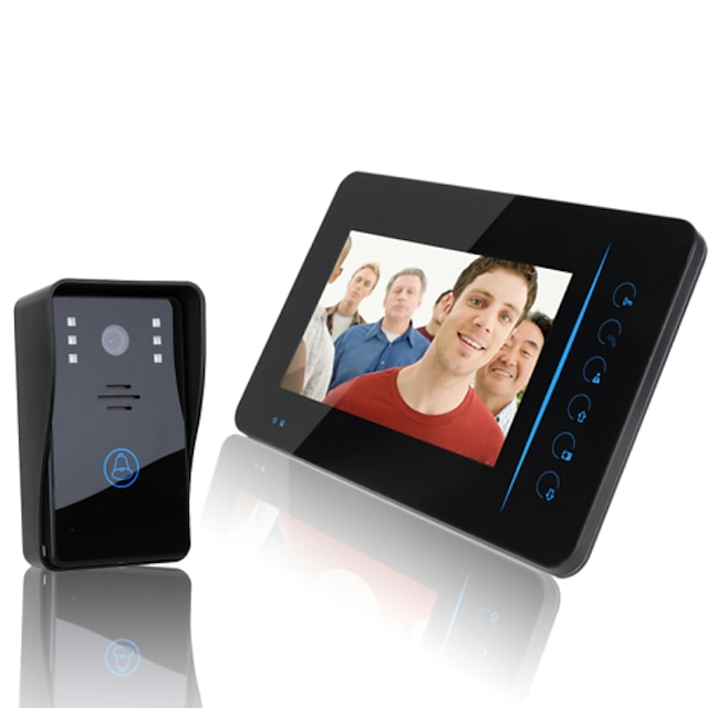  ENNIO Wireless Fotografiat 7 inch Mâini-libere Interfon video 1 la 1