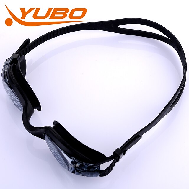  Goggles Πισίνα Κατά της ομίχλης Ρυθμιζόμενο μέγεθος Προστασία-UV Άθραυστο Αντιολισθητική Λωρίδα Αδιάβροχη Silica Gel PC Μαύρο Ανοικτό