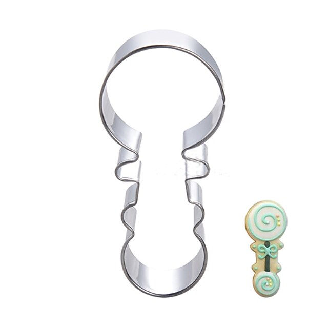  forma handbell formine per biscotti del bambino impostati stampi frutta tagliata in acciaio inox