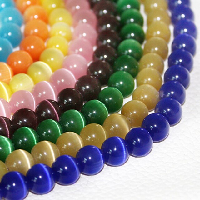  Bijoux bricolage 120pcs Verre Toy Shape Forme Ronde Perle DIY Colliers Tendance Bracelet