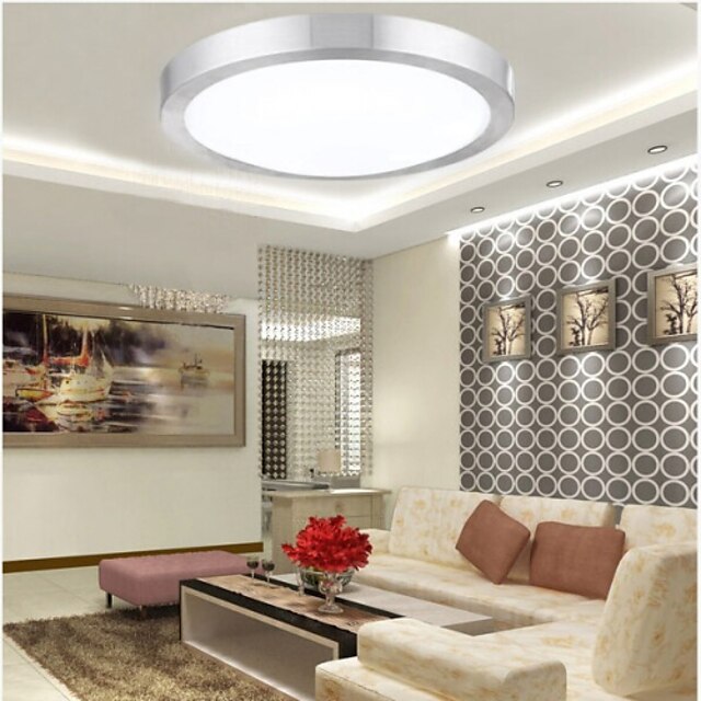  KAKAXI Flush Mount Downlight Electroplated PVC Mini Style, LED 90-240V / 110-120V / 220-240V Warm White / White LED Light Source Included / LED Integrated