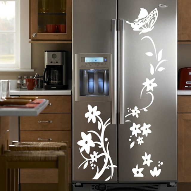  Forma Floreale Cartoni animati Botanica Adesivi murali Adesivi aereo da parete Adesivi per il frigorifero, Vinile Decorazioni per la casa