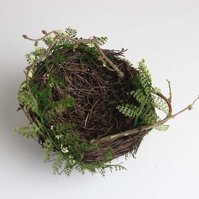  Large High Quality Artificial Bird's Nest Set of 1