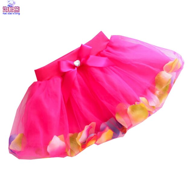  Children Kids Little Girls Baby Tulle Summer Petal Tutu Skirt Dress Clothes