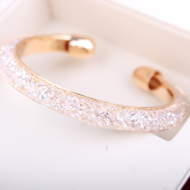  Women's Pearl Cuff Bracelet - Rhinestone Personalized, Unique Design, European Bracelet Golden For Christmas Gifts / Wedding / Party