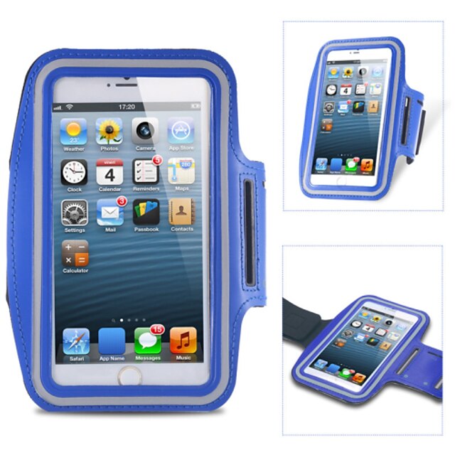  Case For iPhone 6s Plus / iPhone 6 Plus / iPhone 6s with Windows / Armband Armband Solid Colored Soft Textile for