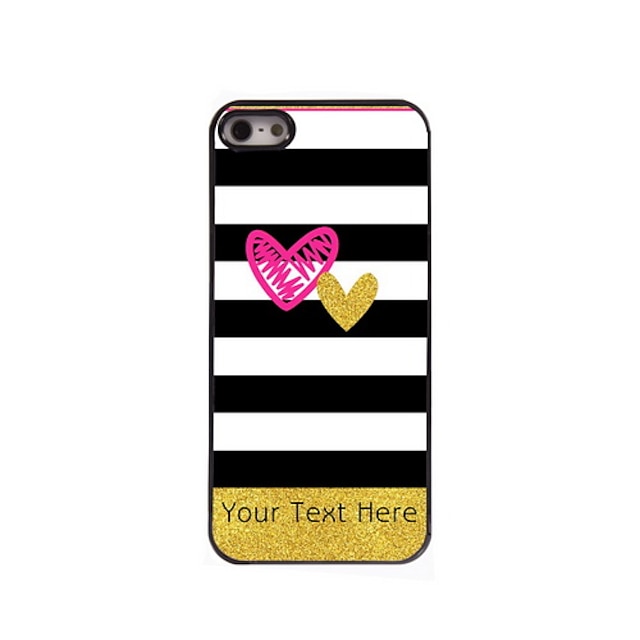  Personalized Gift The Stripe Design Aluminum Hard Case for iPhone 4/4S