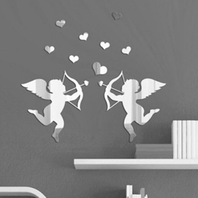  Cupid DIY Mirror Wall Stickers Art Decals