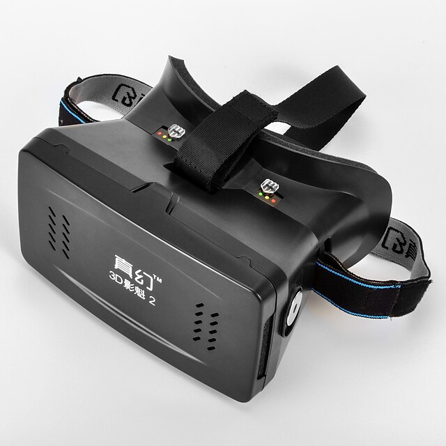  Óculos 3D Plástico Acrílico Transparente VR Virtual Reality Glasses Retângular Aviador