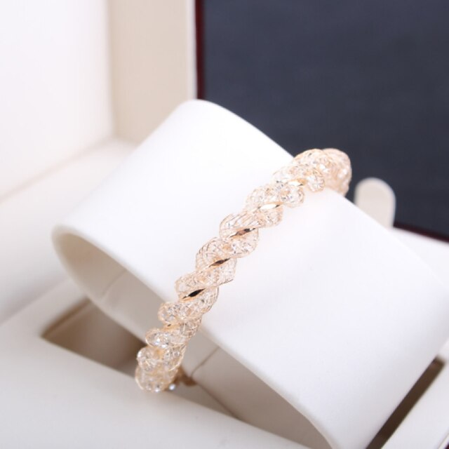  Dames Parel Cuff armbanden - Strass Uniek ontwerp, Europees, Eenvoudige Stijl Armbanden Gouden Voor Kerstcadeaus Bruiloft Feest