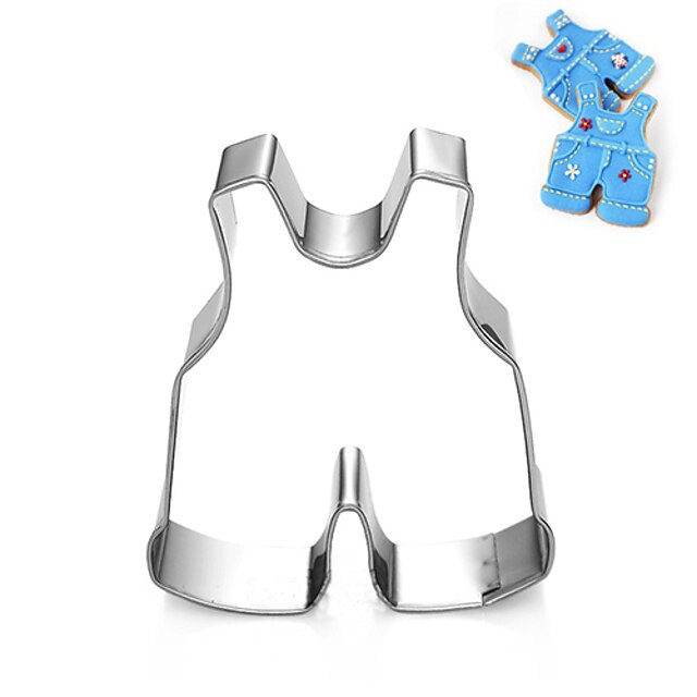 Children Baby Trousers Cookie Cutters Set Fruit Cut Molds Stainless Steel