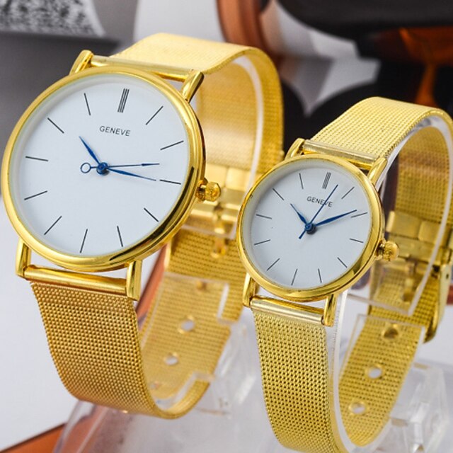  Herrn Armbanduhr Quartz Schlussverkauf Legierung Band Analog Charme Kleideruhr Silber / Gold - Gold Silber