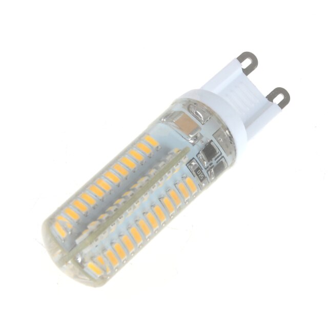  Zweihnder G9 7W 650LM 2700-3000K 96x3014 SMD Warm Light Waterproof Silicone Lamp (new products,AC 220-240V,1Pcs)