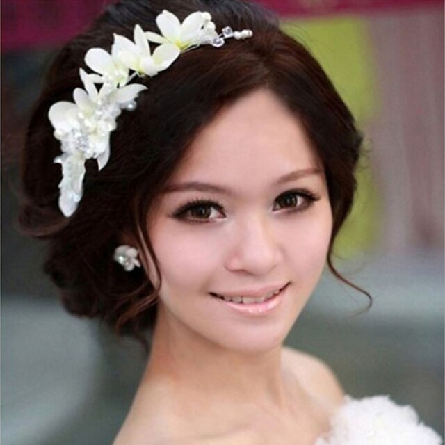  flores de resina peça de noiva festa de noiva elegante estilo feminino clássico