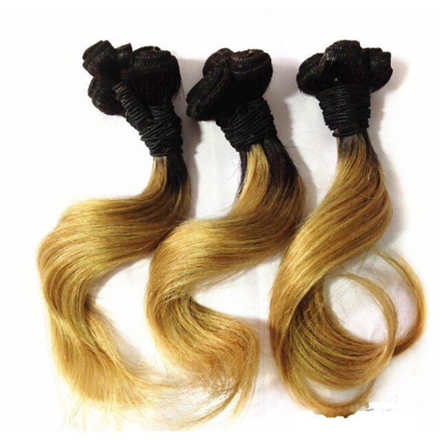  1 pcs lot 8 brazilian virgin hair ombre 27 human hair extensions bundles brazilian wave hair new style