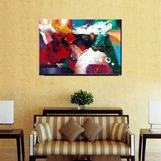  Oil Paintings One Panel Modern Abstract Hand-painted Canvas Ready to Hang