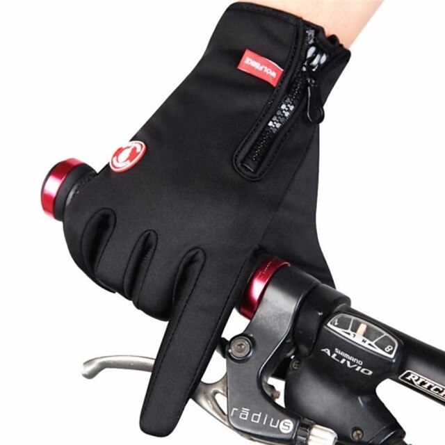  WOLFBIKE® Sports Gloves Men's / Unisex Cycling Gloves Spring / Autumn/Fall / Winter Bike GlovesKeep Warm / Anti-skidding / Breathable /