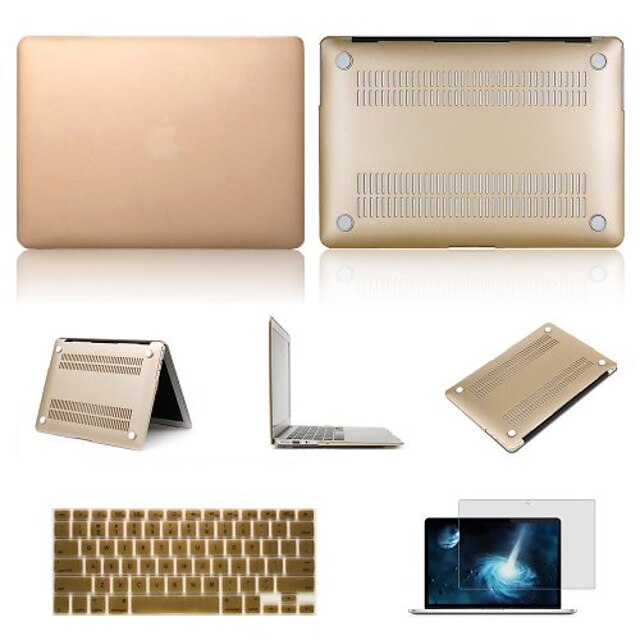  Etui na MacBook / Połączona ochrona Biznes / Solidne kolory Plastik na MacBook Air 13 cali