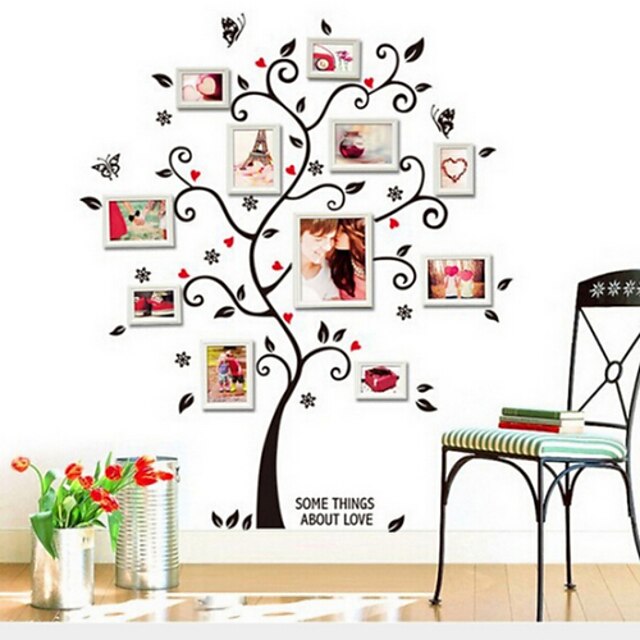  Decorative Wall Stickers - Plane Wall Stickers Landscape / Animals Living Room / Bedroom / Study Room / Office