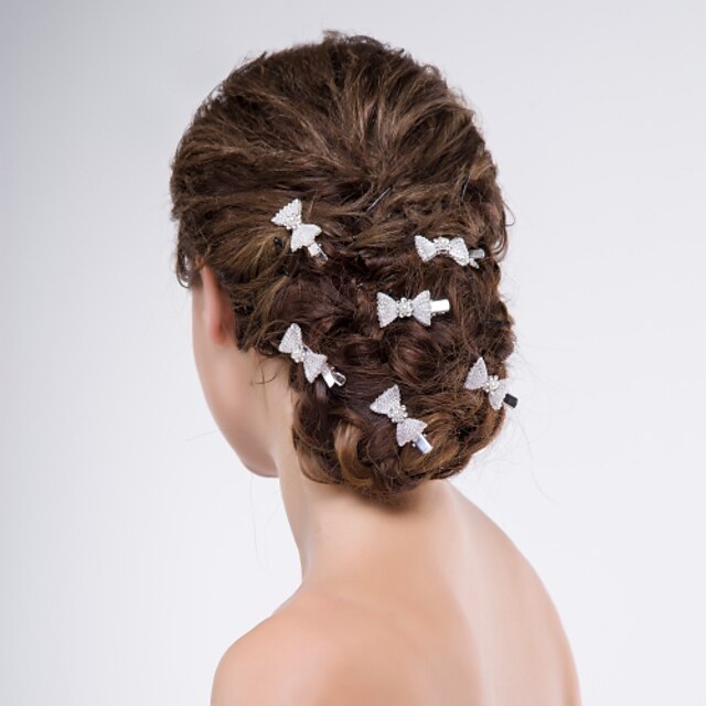  Alloy Hair Pin with 1 Wedding / Special Occasion / Casual Headpiece