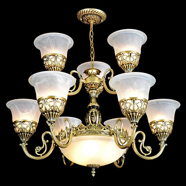  Vintage Traditional/Classic Retro Chandelier Bulb Not Included Candle Style Ambient Light