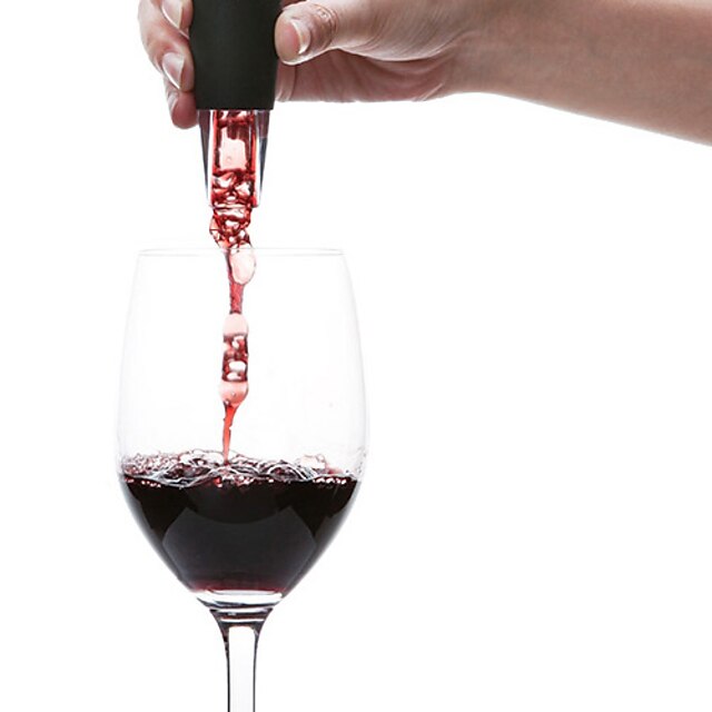  Aerator wlać wino akrylowe butelki karafki zalewacza wylewka napowietrzania