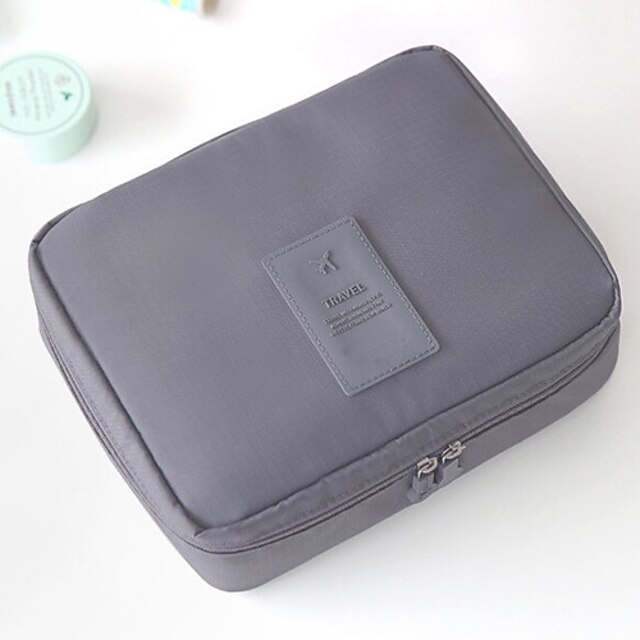  Women Bags Nylon Cosmetic Bag for Casual Orange Gray Navy Blue Blue Wine