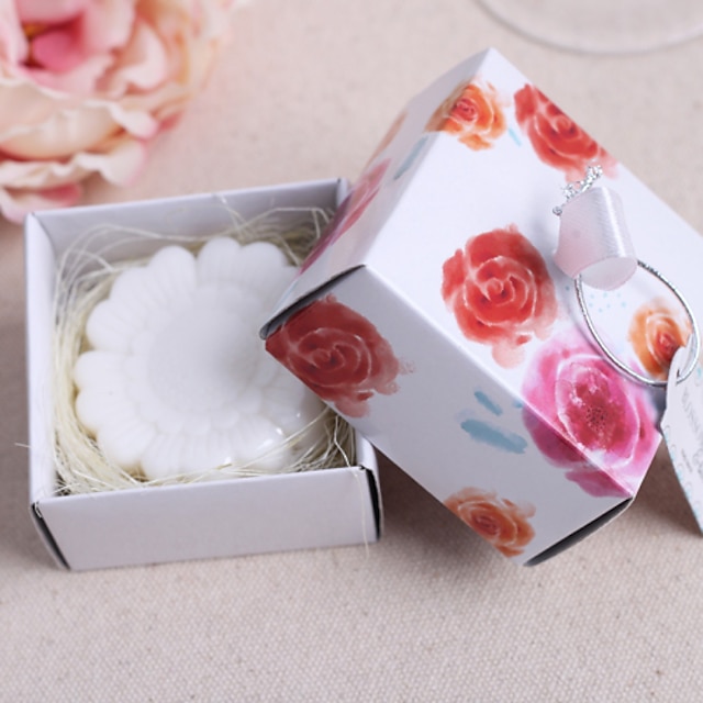  Wedding / Anniversary 100% all-natural ingredients Bath & Soaps Floral Theme - 1 pcs