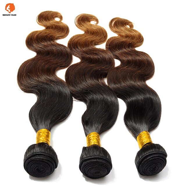  Eurázsiai haj Klasszikus / Természetes hullám Az emberi haj sző 3 csomag Emberi haj sző Human Hair Extensions