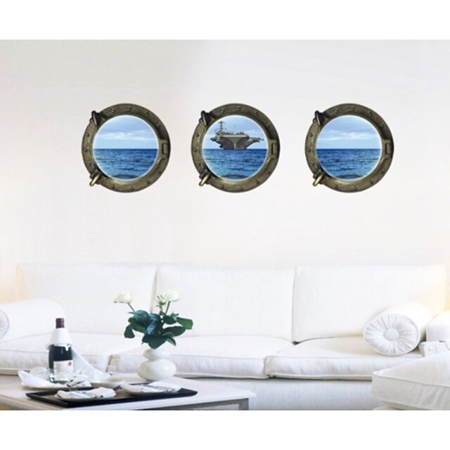  The Vast Ocean Ships Wall Stickers