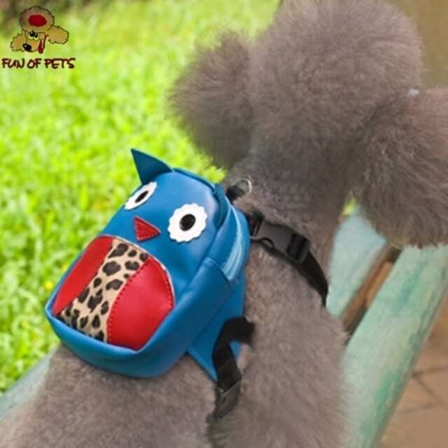  Dog Commuter Backpack Dog Clothes Blue Costume Fabric Cartoon S L