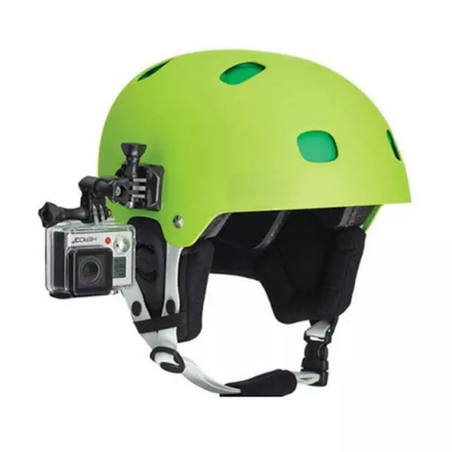  universal black a set helmet side video shoot installation accessories for camera gopro