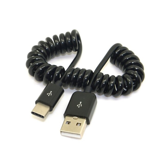 Stretch USB-C 3.1 Type C Male to Standard USB 2.0 A Male Data Cable for Nokia N1 Tablet & Mobile Phone