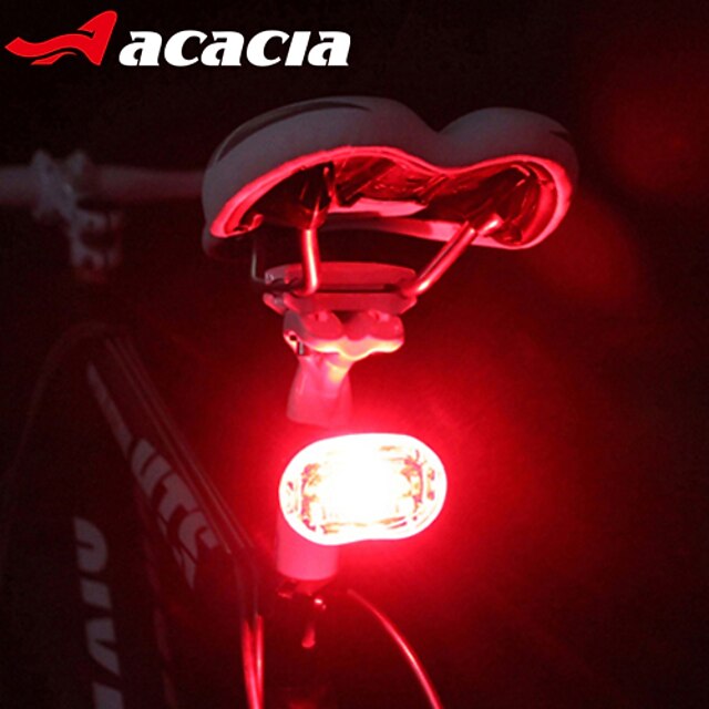  Bike Light / Rear Bike Light / Safety Light LED / - Bike Light Cycling LED Light, Easy Carrying Button Battery Battery Cycling / Bike - Acacia / IPX-4