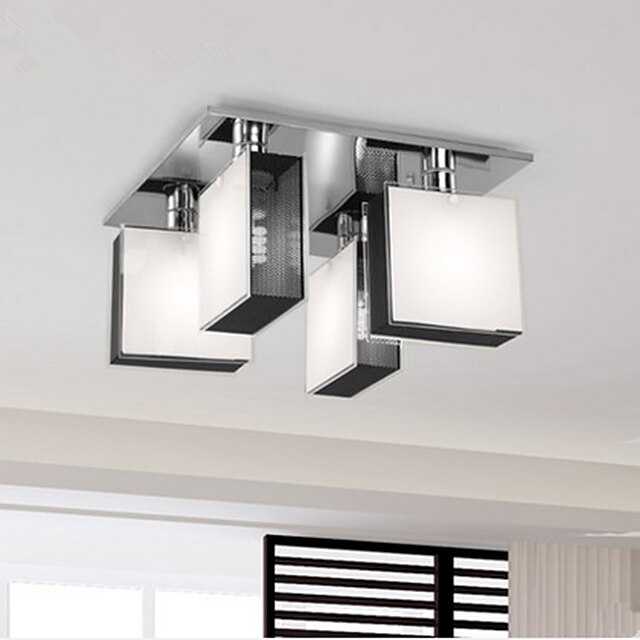  Modern/Contemporary Mini Style Flush Mount Ambient Light For Living Room Bedroom Kitchen Dining Room Study Room/Office Bulb Not Included